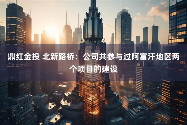 鼎红金投 北新路桥：公司共参与过阿富汗地区两个项目的建设